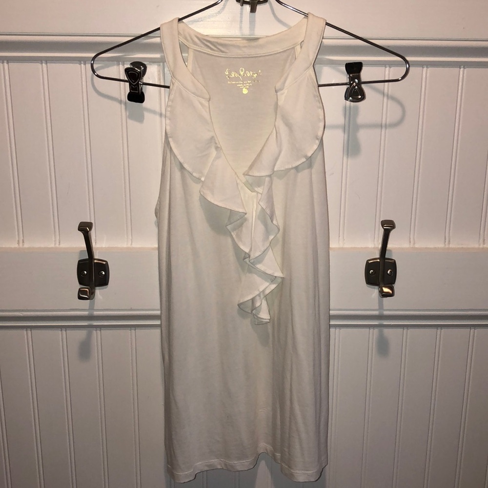 Lilly Pulitzer White Shay Top